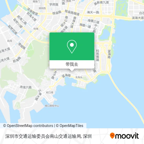深圳市交通运输委员会南山交通运输局地图