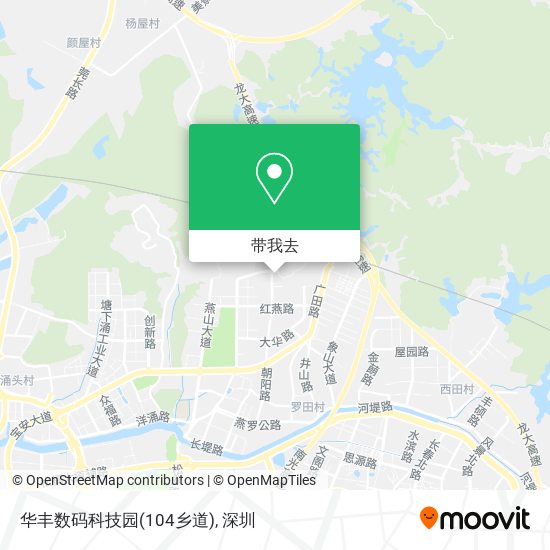 华丰数码科技园(104乡道)地图