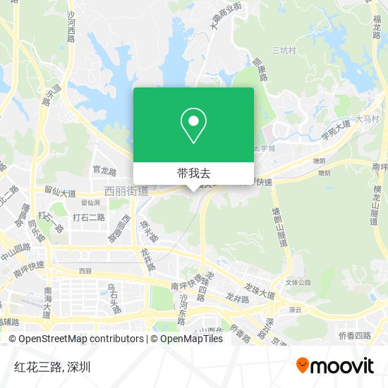 红花三路地图