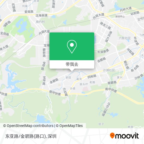 东亚路/金碧路(路口)地图