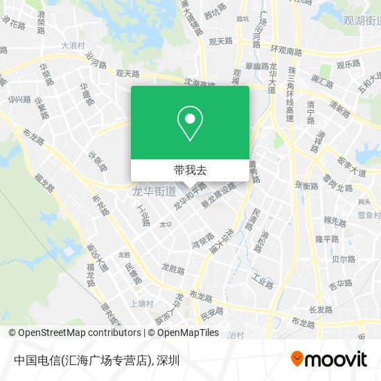 中国电信(汇海广场专营店)地图