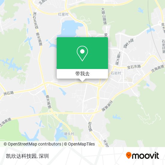 凯欣达科技园地图