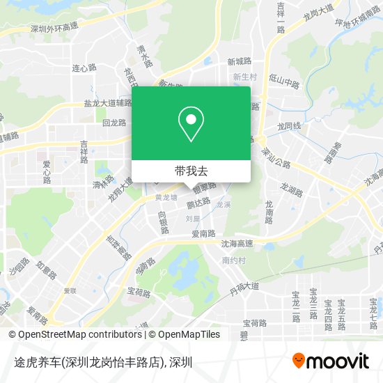 途虎养车(深圳龙岗怡丰路店)地图
