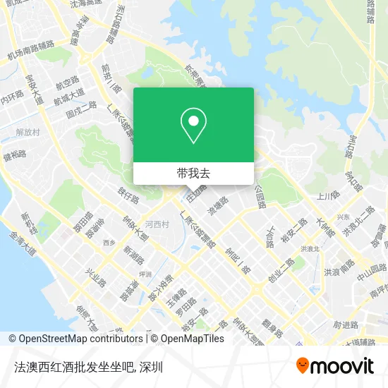 法澳西红酒批发坐坐吧地图