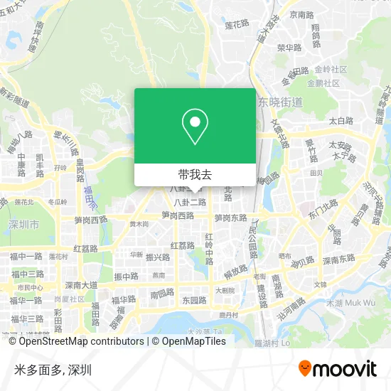 米多面多地图