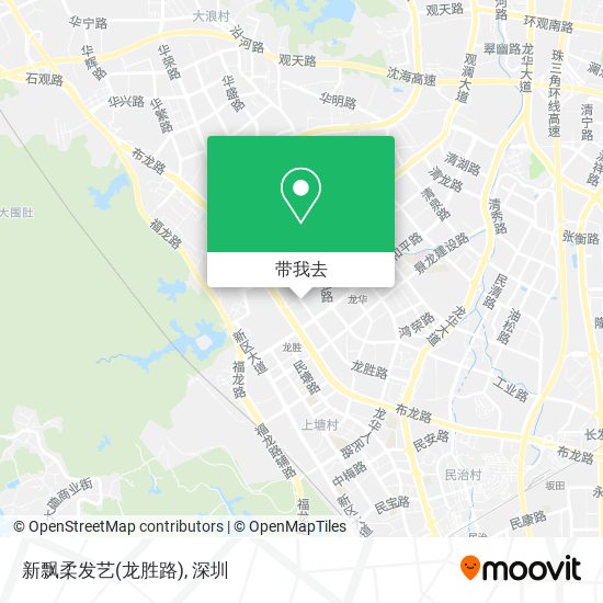 新飘柔发艺(龙胜路)地图
