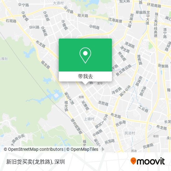新旧货买卖(龙胜路)地图