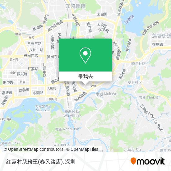 红荔村肠粉王(春风路店)地图