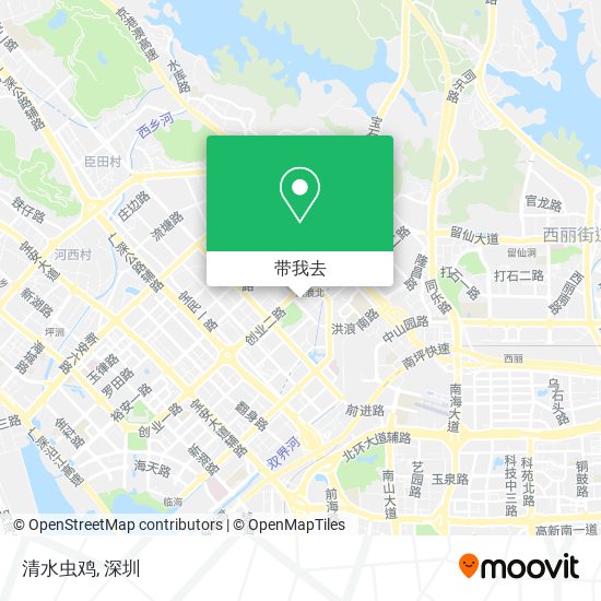 清水虫鸡地图