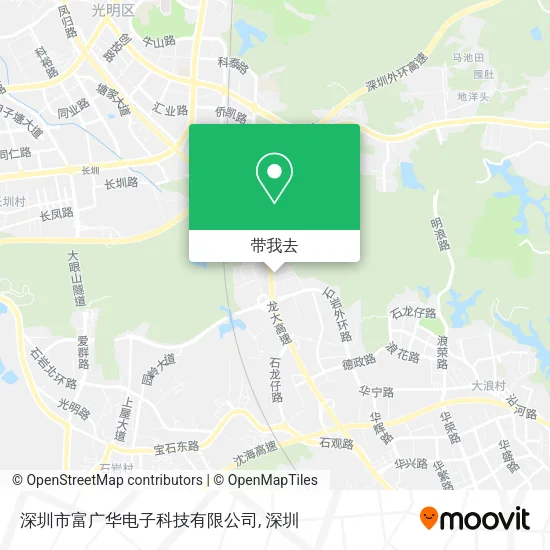 深圳市富广华电子科技有限公司地图