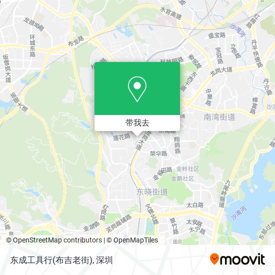 东成工具行(布吉老街)地图