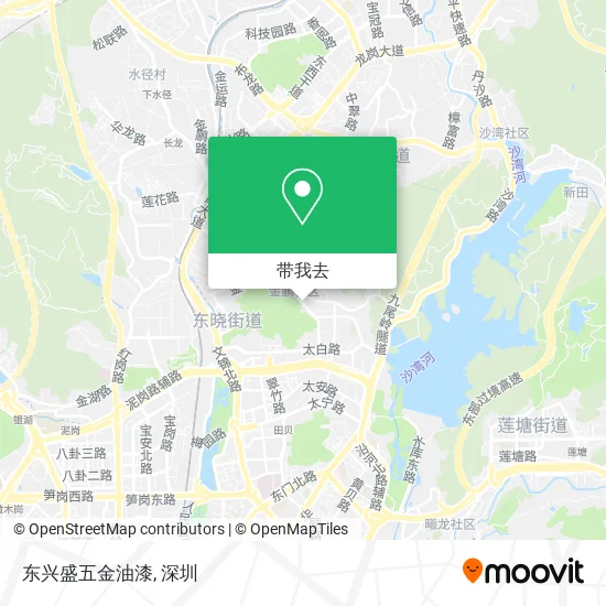 东兴盛五金油漆地图