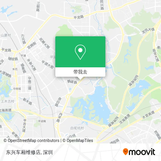 东兴车厢维修店地图
