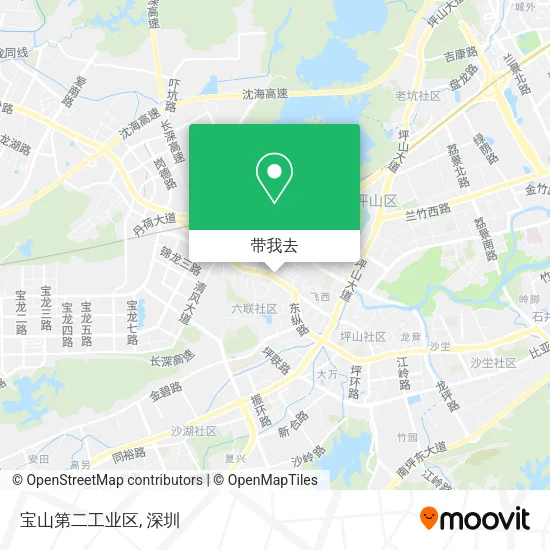 宝山第二工业区地图