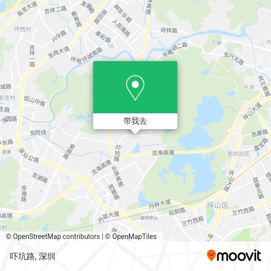 吓坑路地图