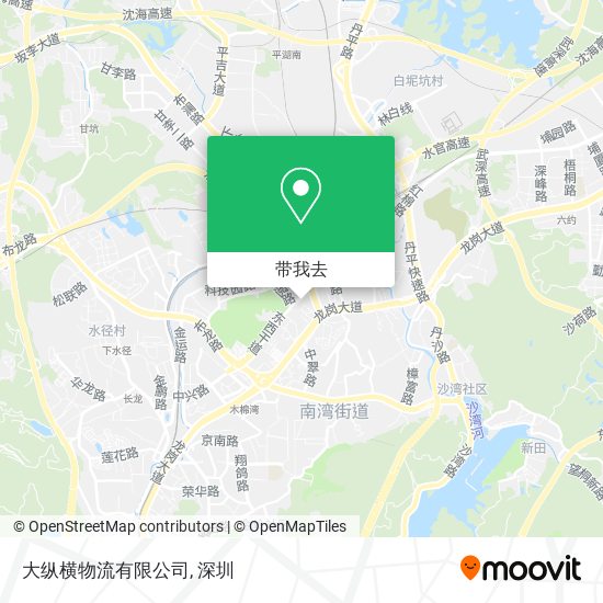 大纵横物流有限公司地图