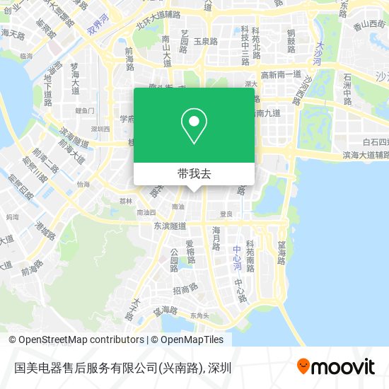 国美电器售后服务有限公司(兴南路)地图