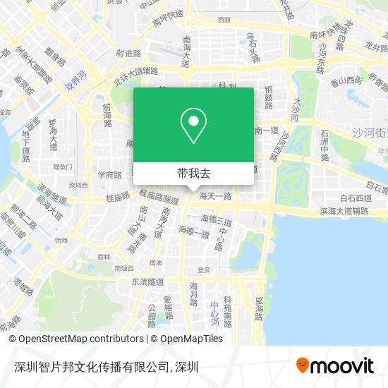 深圳智片邦文化传播有限公司地图