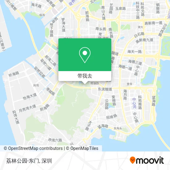 荔林公园-东门地图
