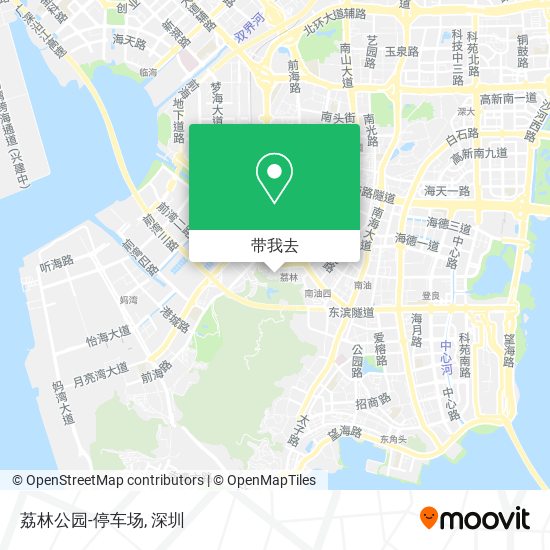 荔林公园-停车场地图