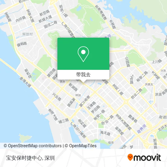 宝安保时捷中心地图
