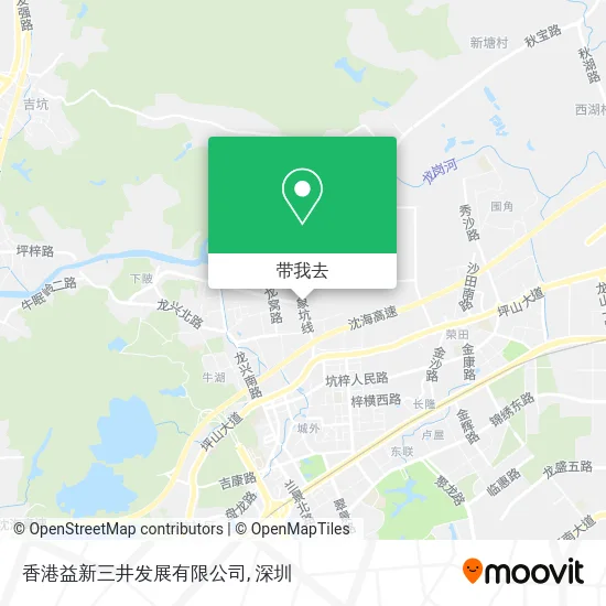 香港益新三井发展有限公司地图