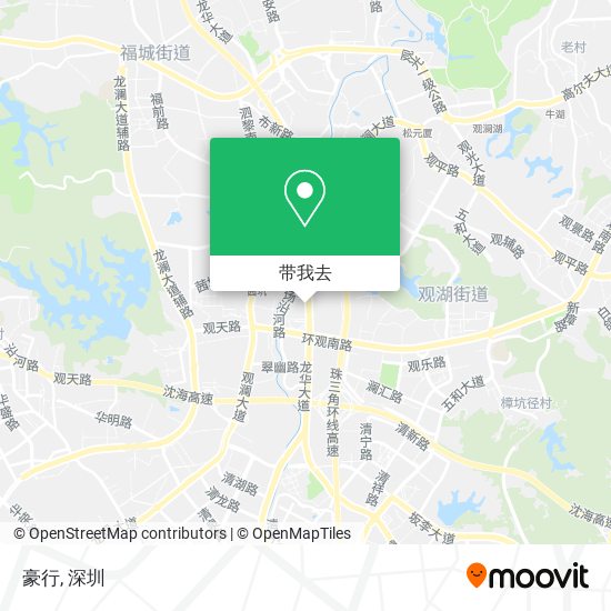豪行地图