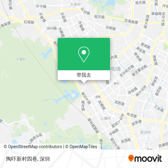 陶吓新村四巷地图