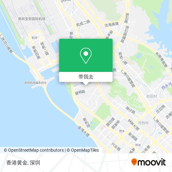 香港黄金地图