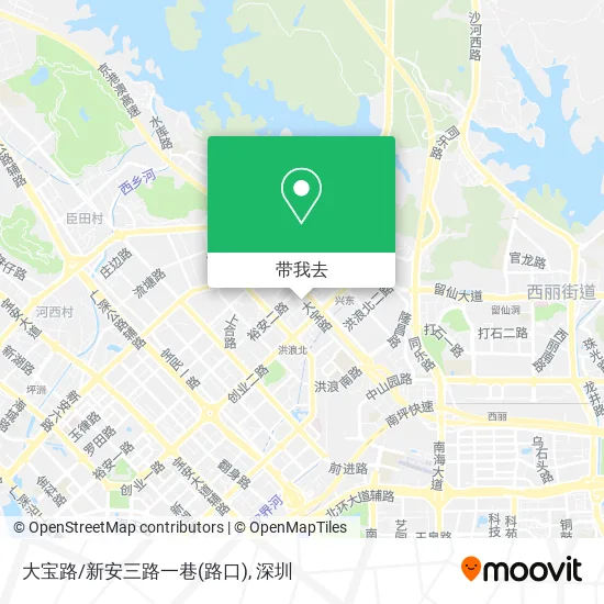 大宝路/新安三路一巷(路口)地图