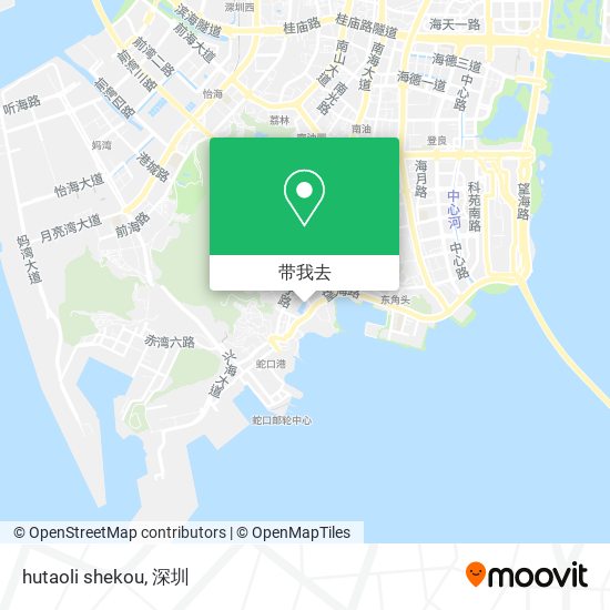 hutaoli  shekou地图