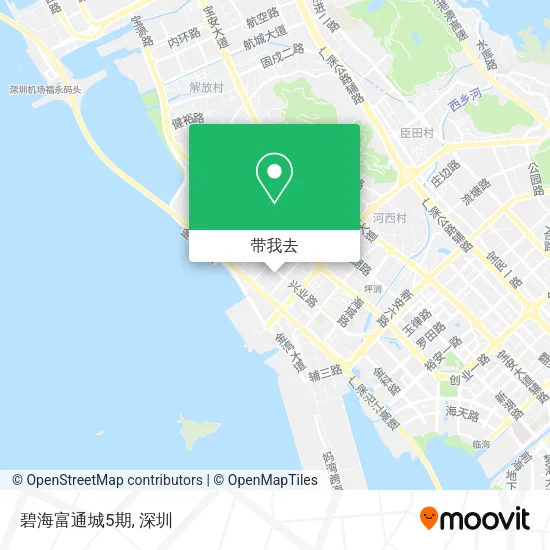 碧海富通城5期地图