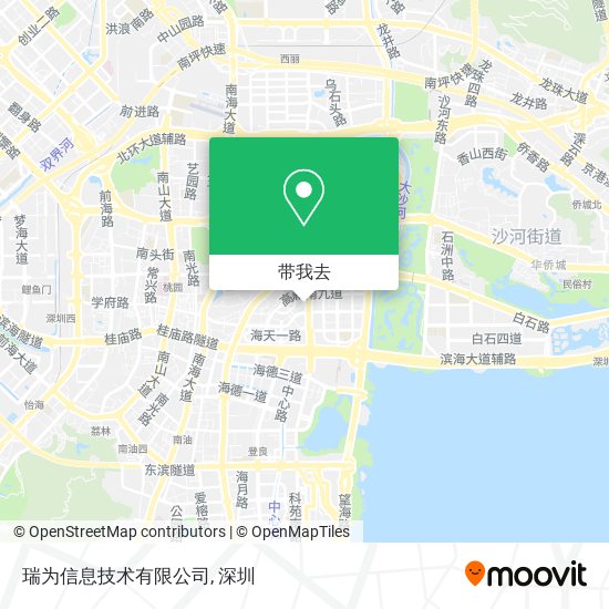 瑞为信息技术有限公司地图