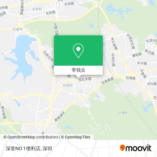 深壹NO.1便利店地图