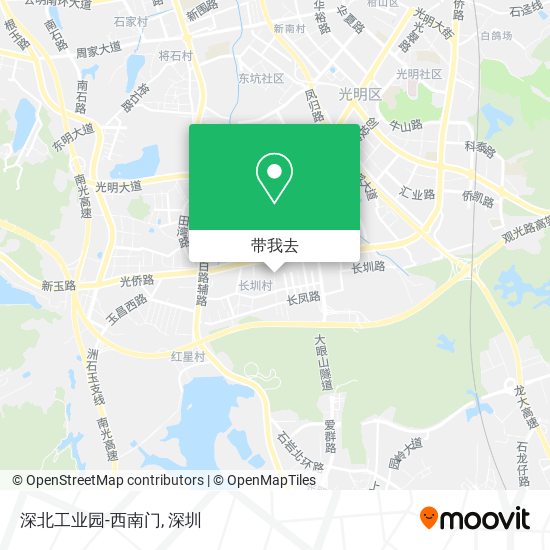 深北工业园-西南门地图