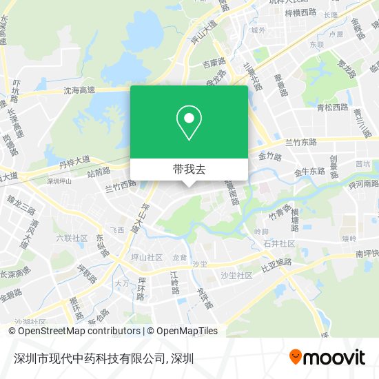 深圳市现代中药科技有限公司地图