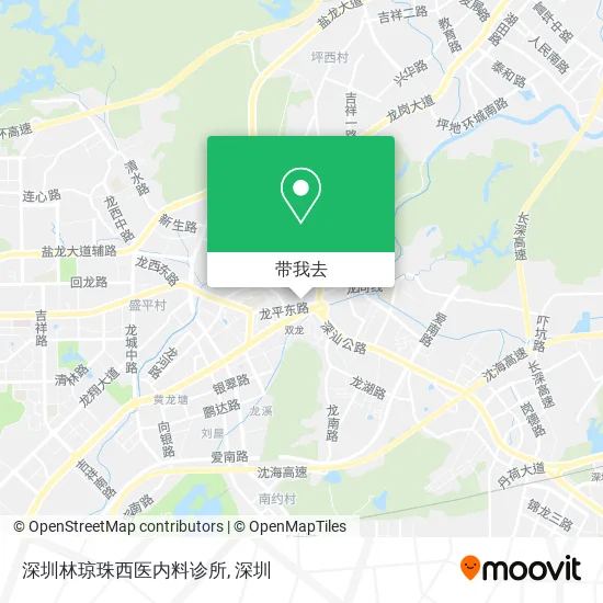 深圳林琼珠西医内料诊所地图