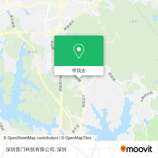 深圳普门科技有限公司地图