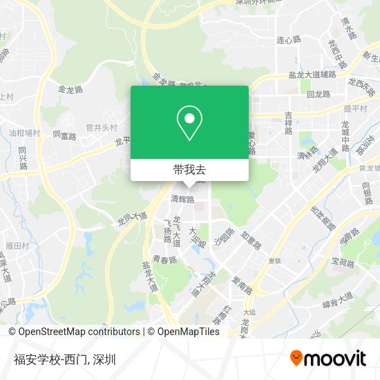 福安学校-西门地图