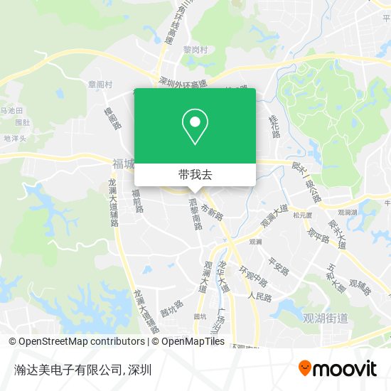 瀚达美电子有限公司地图