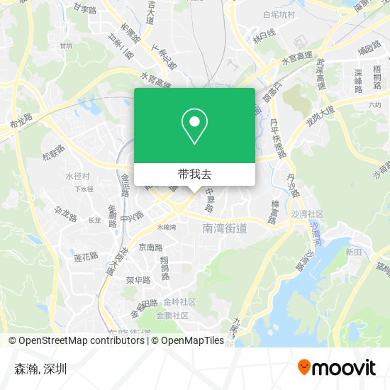 森瀚地图
