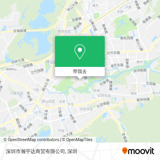 深圳市瀚宇达商贸有限公司地图