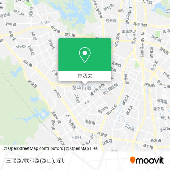 三联路/联弓路(路口)地图