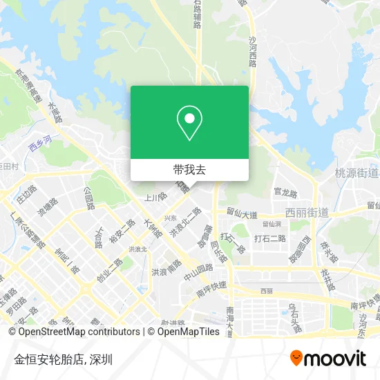 金恒安轮胎店地图
