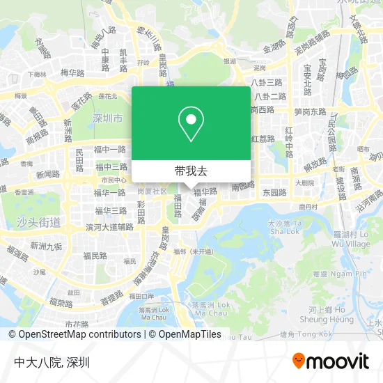 中大八院地图