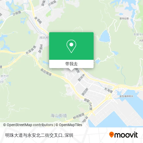 明珠大道与永安北二街交叉口地图