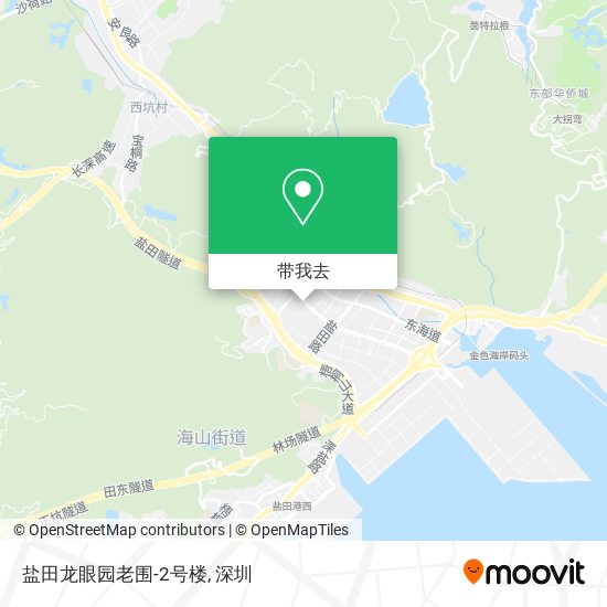 盐田龙眼园老围-2号楼地图