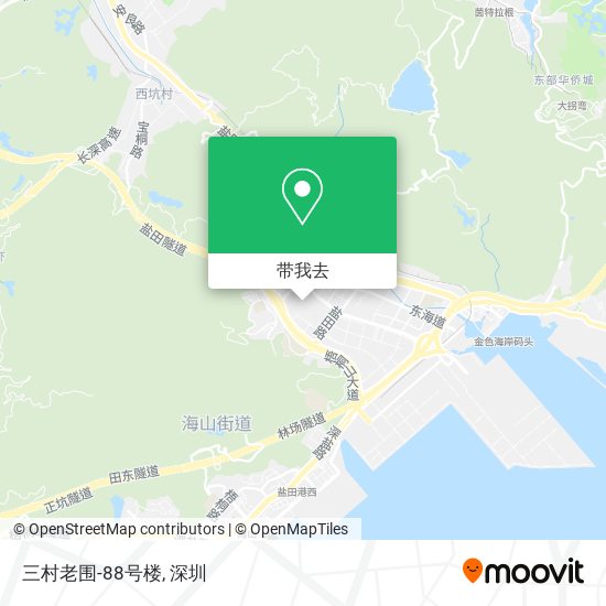 三村老围-88号楼地图