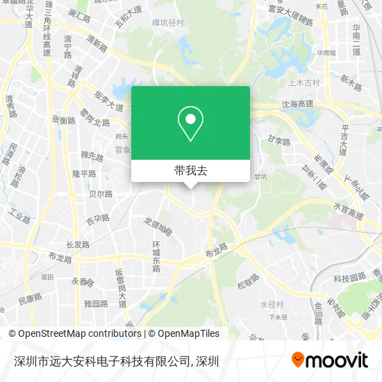 深圳市远大安科电子科技有限公司地图