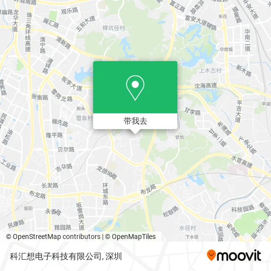 科汇想电子科技有限公司地图